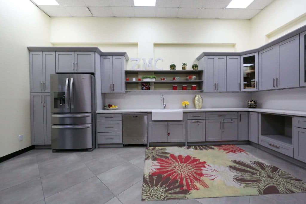 ZMC Cabinetry Rancho Cordova showroom interior