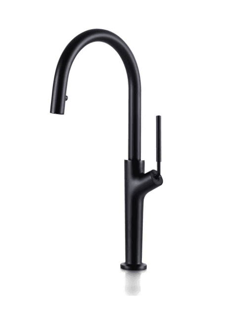 Pull Down Kitchen Faucet (Matte Black)