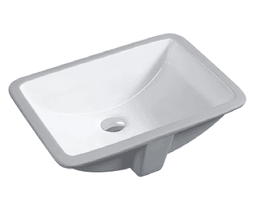 Rectangle Undermount Vanity Sink - W-021