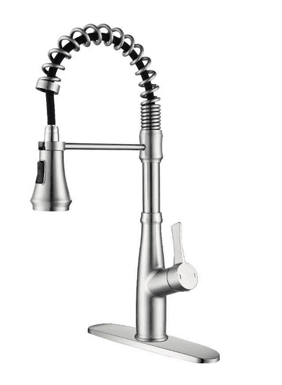Pull Down Kitchen Faucet (Brushed Nickel)