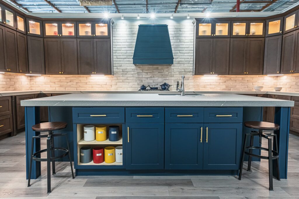 Custom kitchen cabinets designed by ZMC Rancho Cordova