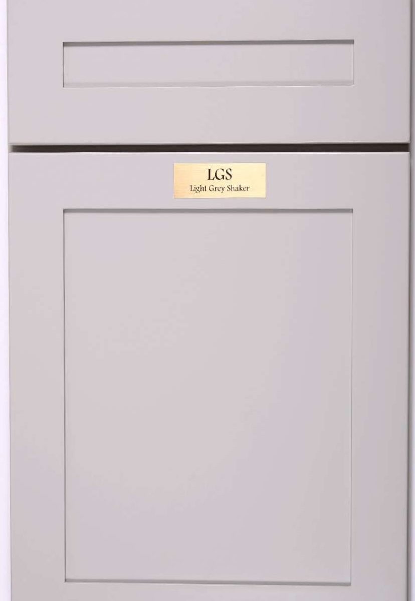 LGS – Light Grey Shaker – ZMC Cabinetry